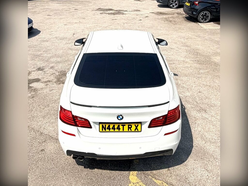 BMW 5 Series 2.0 520D M Sport Euro 6 Ss White #4