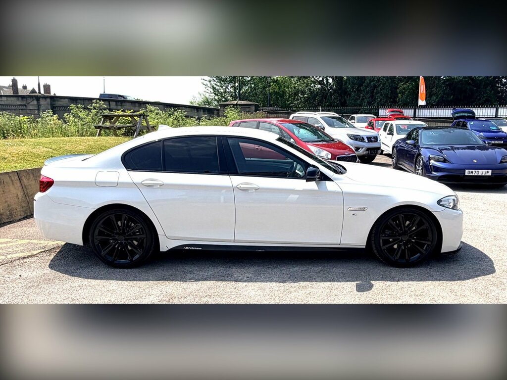 BMW 5 Series 2.0 520D M Sport Euro 6 Ss White #6