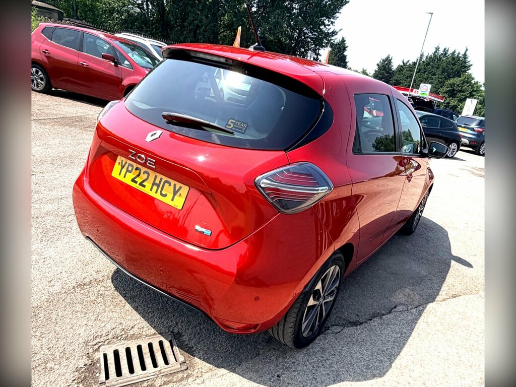 Renault Zoe R135 Ev50 52Kwh Gt Line Rapid Charge Red #6