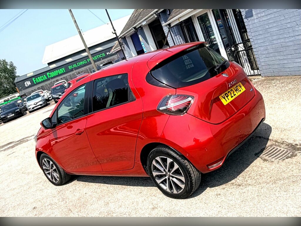 Renault Zoe Zoe Gt Line Rapid Chrge Ev50 White #7