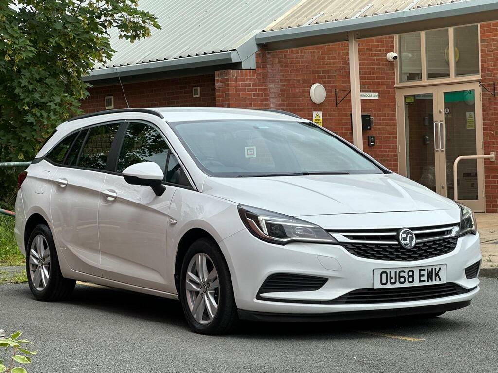 Vauxhall Astra 1.6 Cdti Blueinjection Design Sports Tourer Euro 6 White