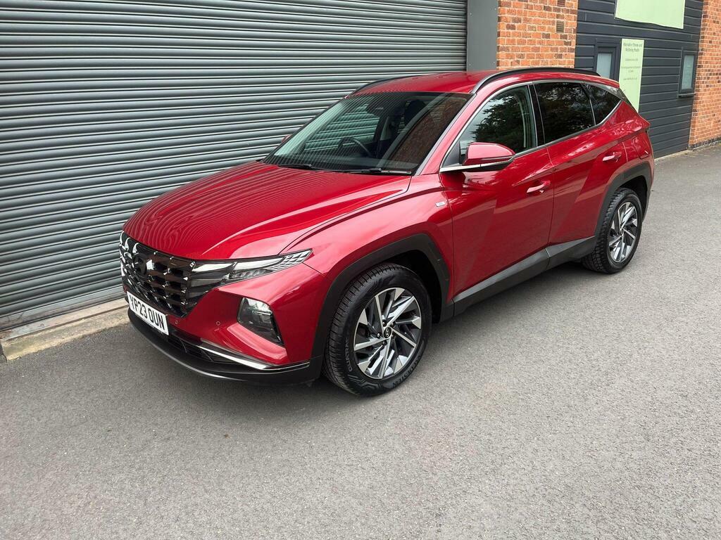 Hyundai Tucson 1.6 T-gdi Mhev Premium Dct Euro 6 S S Red #2
