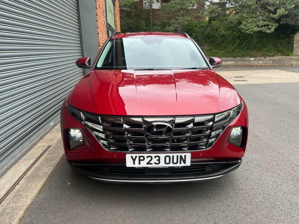 Hyundai Tucson 1.6 T-gdi Mhev Premium Dct Euro 6 S S Red #4