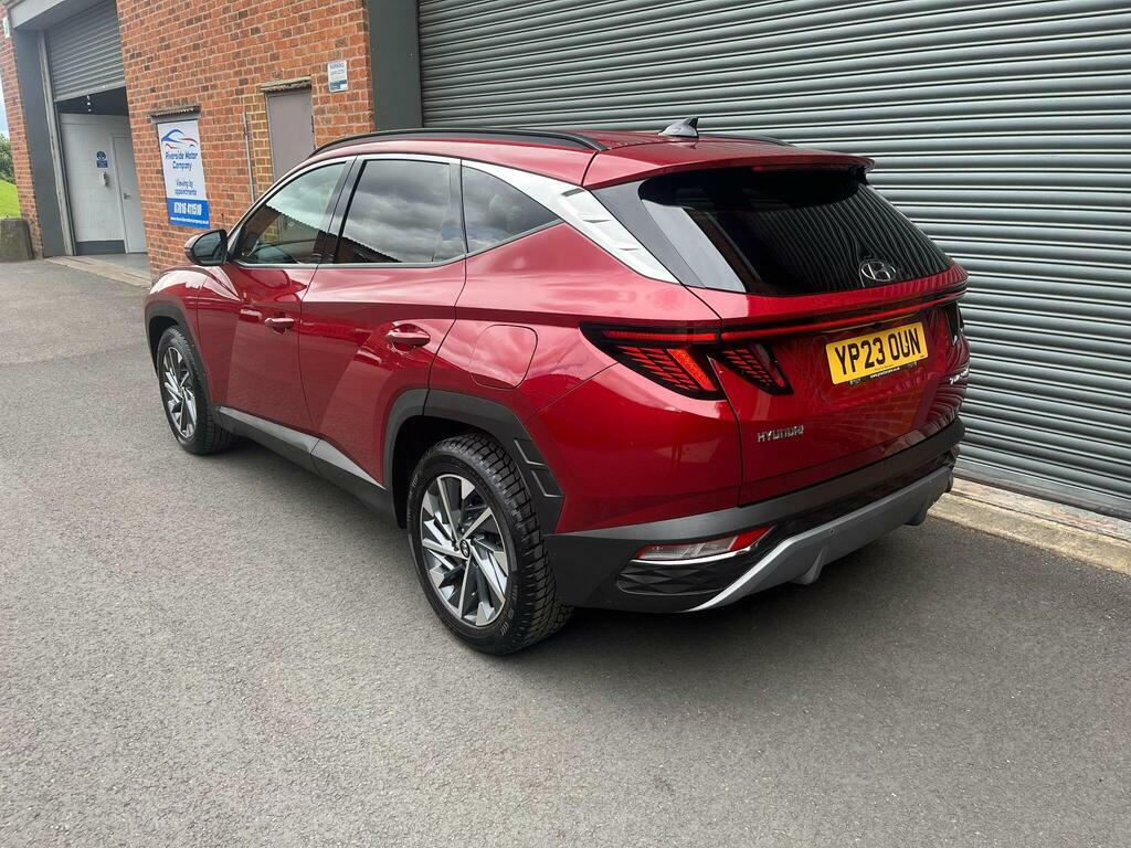 Hyundai Tucson 1.6 T-gdi Mhev Premium Dct Euro 6 S S Red #3