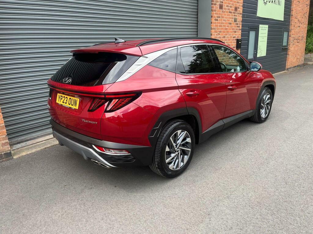 Hyundai Tucson 1.6 T-gdi Mhev Premium Dct Euro 6 S S Red #5