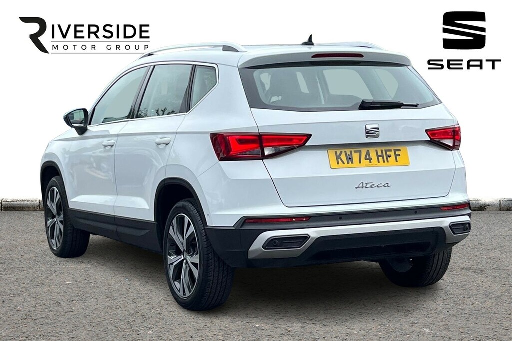 Seat Ateca 1.5 Tsi Evo Se Technology Dsg KW74HFF White #3