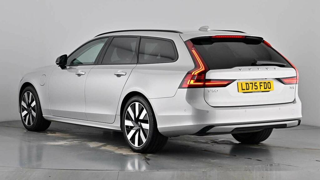 Volvo V90 Plus, T6 Awd Plug-in Hybrid, Dark LD75FDO Silver #2