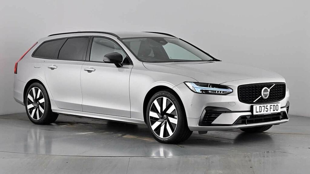 Volvo V90 Plus, T6 Awd Plug-in Hybrid, Dark Silver