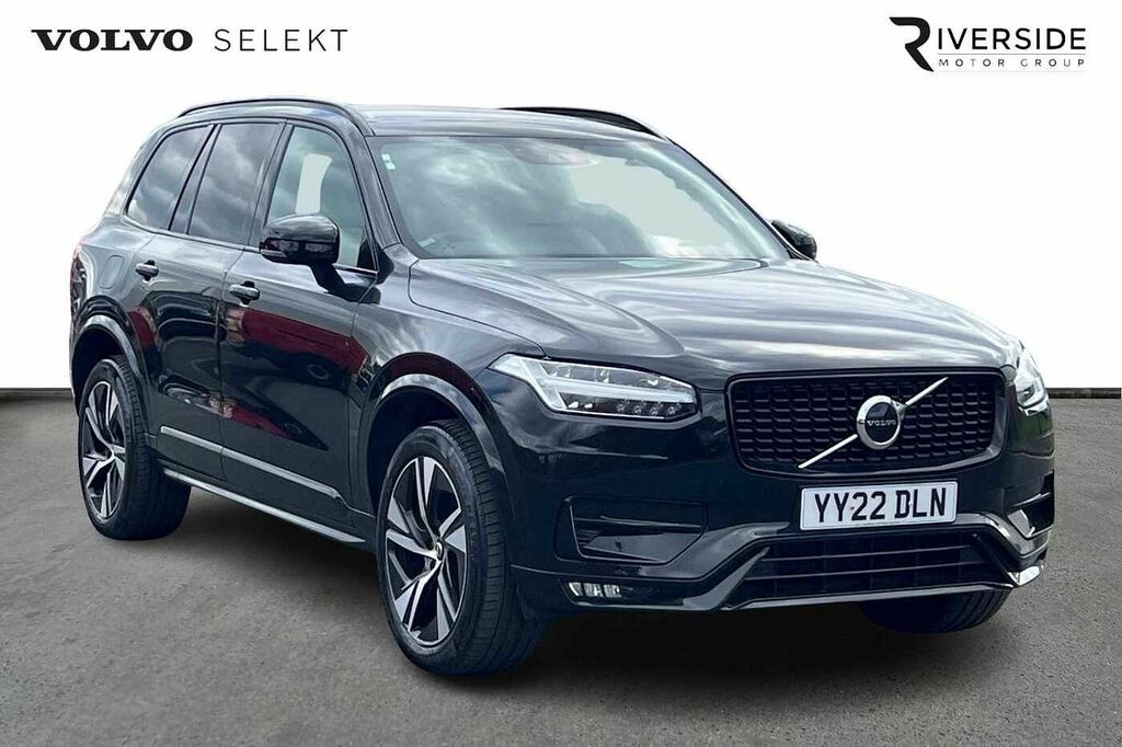 Volvo XC90 R-design, B5 Awd Mild Hybrid, 7 Seats YY22DLN Black #2