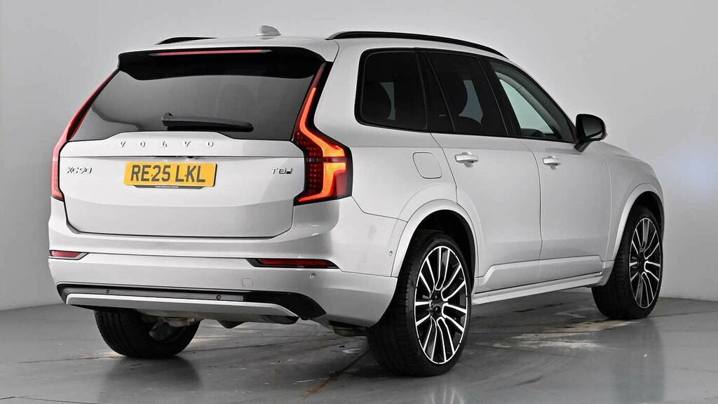 Volvo XC90 Ultra Dark T8 Awd Plug-in Hybrid 22 Alloys Air Su RE25LKL Silver #6