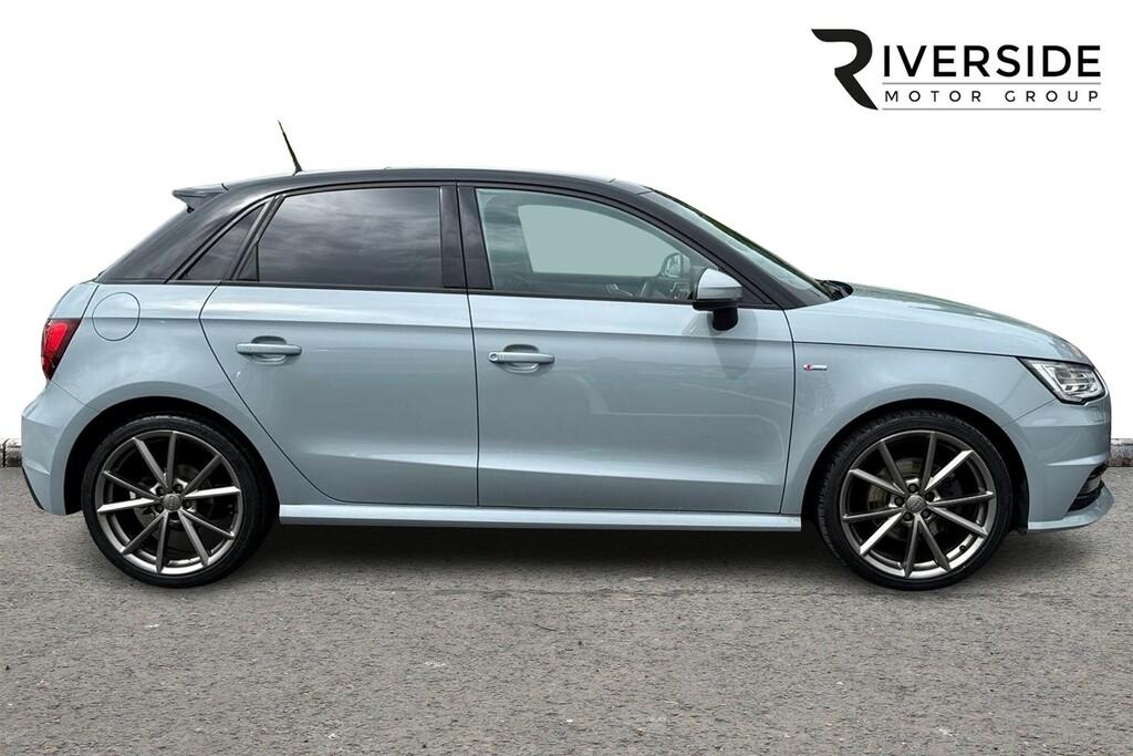 Audi A1 1.4 Tfsi Black Edition Sportback Euro 6 Ss YM18CZZ Grey #4