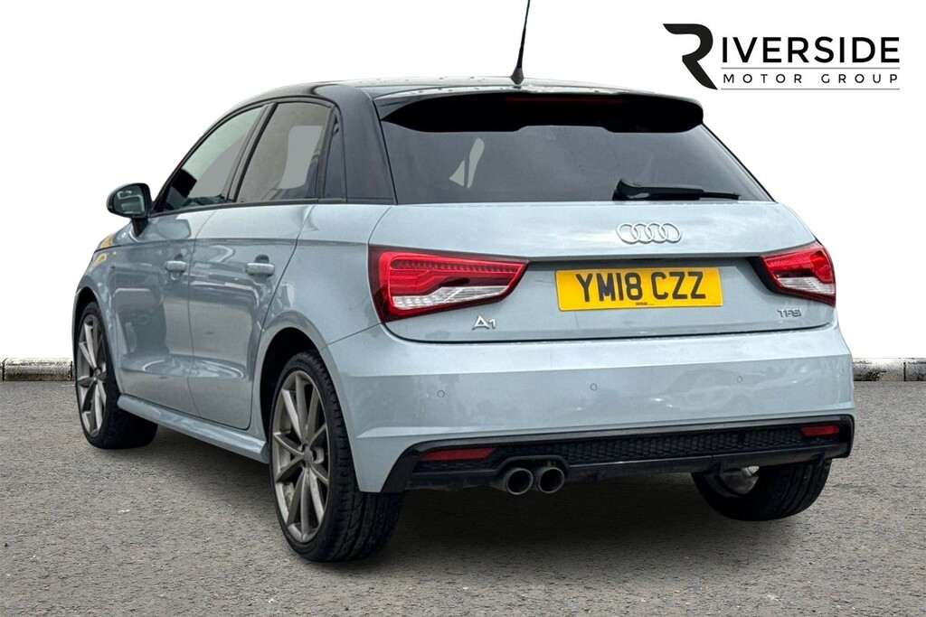 Audi A1 1.4 Tfsi Black Edition Sportback Euro 6 Ss YM18CZZ Grey #3