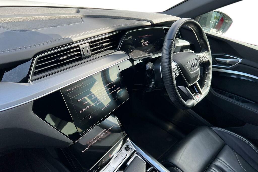 Audi E-tron 55 Black Edition Quattro 95Kwh 11Kw Char White #2