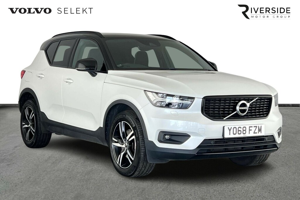 Volvo XC40 T4 Awd R-design Winter Pack Rear Cam YO68FZM White