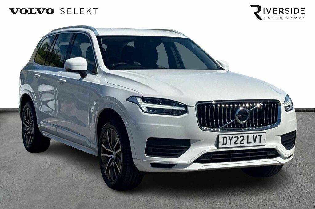 Volvo XC90 Momentum, B5 Awd Mild Hybrid, 7 Seats DY22LVT White