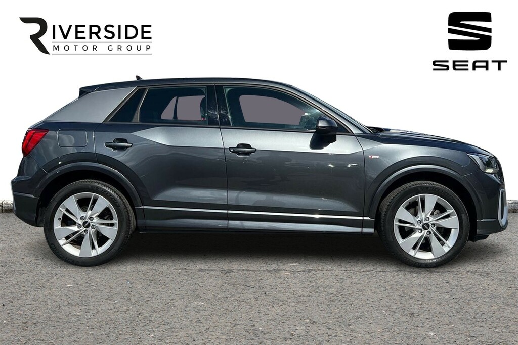 Audi Q2 1.0 Tfsi 30 S Line Euro 6 Ss YK22ZVY Grey #4