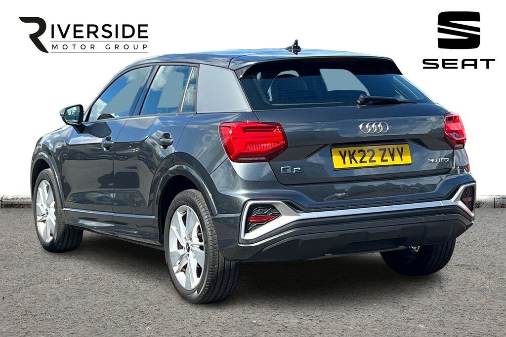 Audi Q2 1.0 Tfsi 30 S Line Euro 6 Ss YK22ZVY Grey #3
