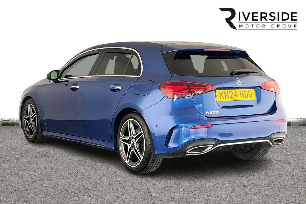 Mercedes-Benz A Class 1.3 A200h Mhev Amg Line Executive 7G-dct Euro 6 KM24MDU Blue #3