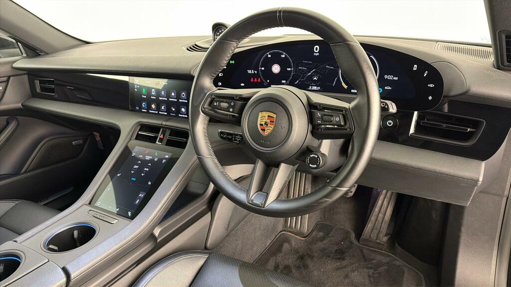 Porsche Taycan Performance Plus 93.4Kwh 4S Sport Turismo 4Wd MA72CVM Black #3