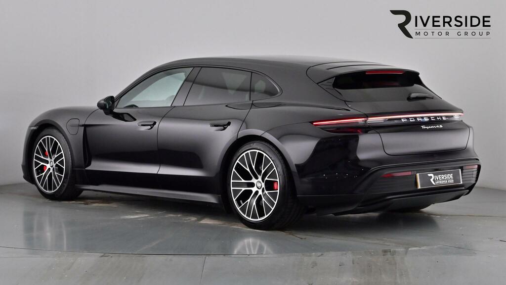 Porsche Taycan Performance Plus 93.4Kwh 4S Sport Turismo 4Wd MA72CVM Black #4
