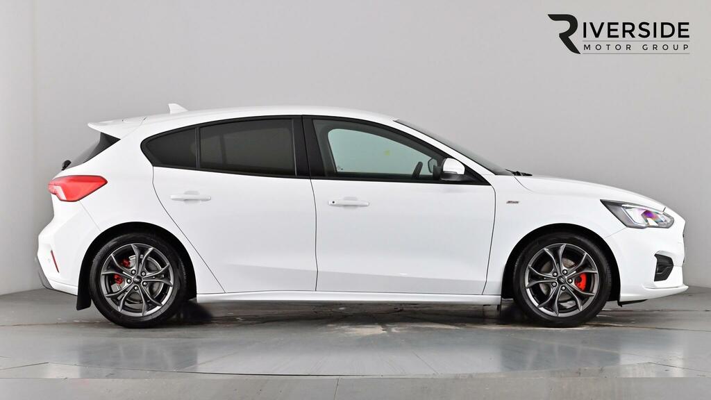 Ford Focus 1.0T Ecoboost St-line Euro 6 Ss WR19YUC White #6