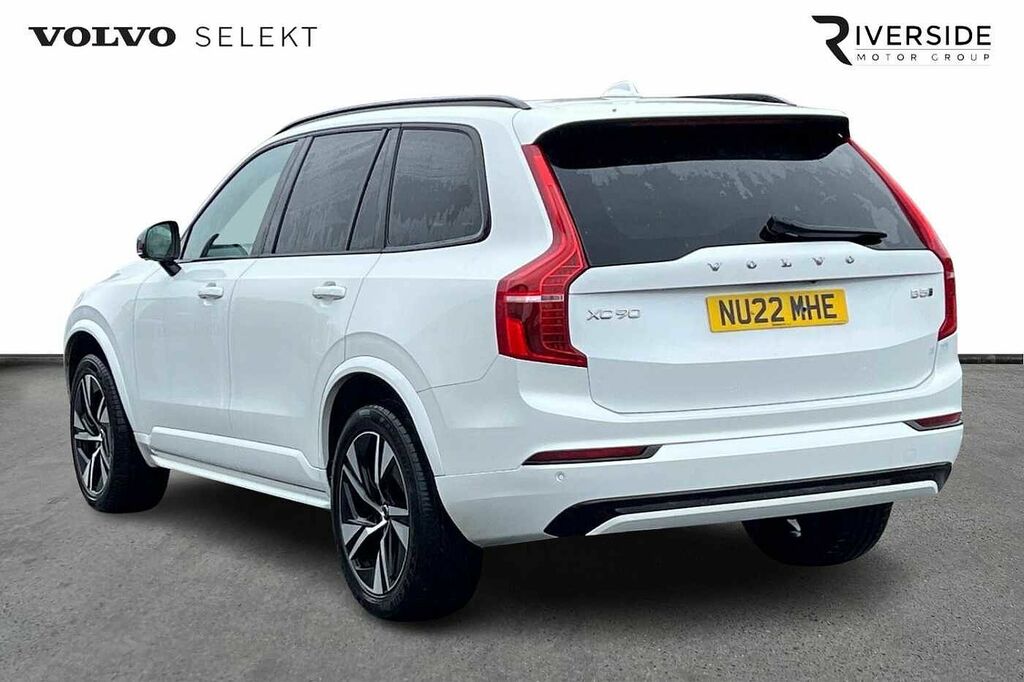 Volvo XC90 R-design, B5 Awd Mild Hybrid, 7 Seats NU22MHE White #5