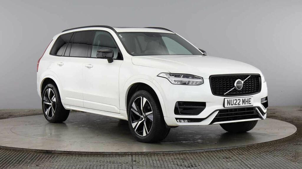 Volvo XC90 R-design, B5 Awd Mild Hybrid, 7 Seats White