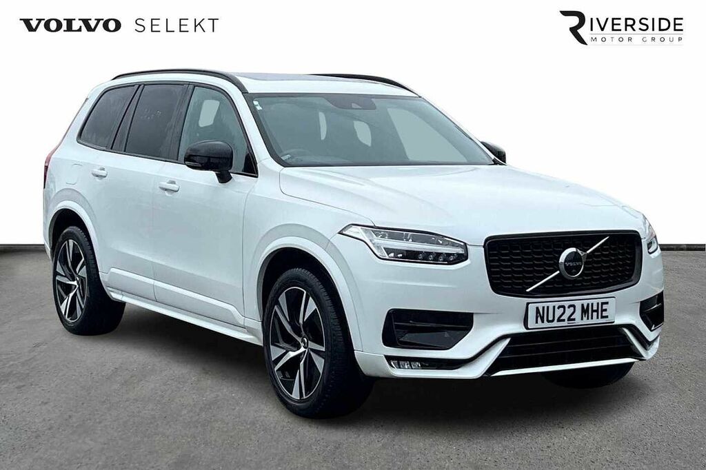 Volvo XC90 R-design, B5 Awd Mild Hybrid, 7 Seats White