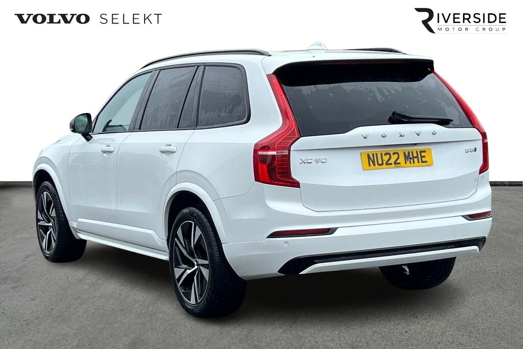 Volvo XC90 R-design, B5 Awd Mild Hybrid, 7 Seats NU22MHE White #6
