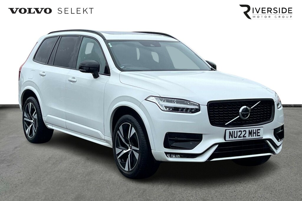 Volvo XC90 R-design, B5 Awd Mild Hybrid, 7 Seats NU22MHE White #2