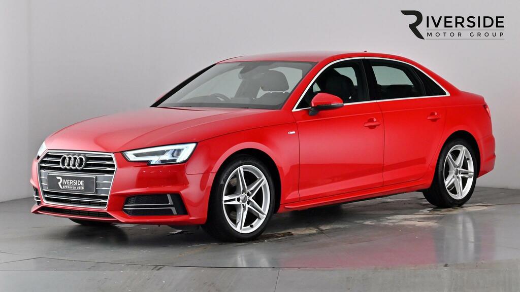 Audi A4 2.0 Tfsi S Line S Tronic Euro 6 Ss Red #6