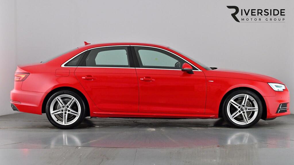 Audi A4 2.0 Tfsi S Line S Tronic Euro 6 Ss Red #3