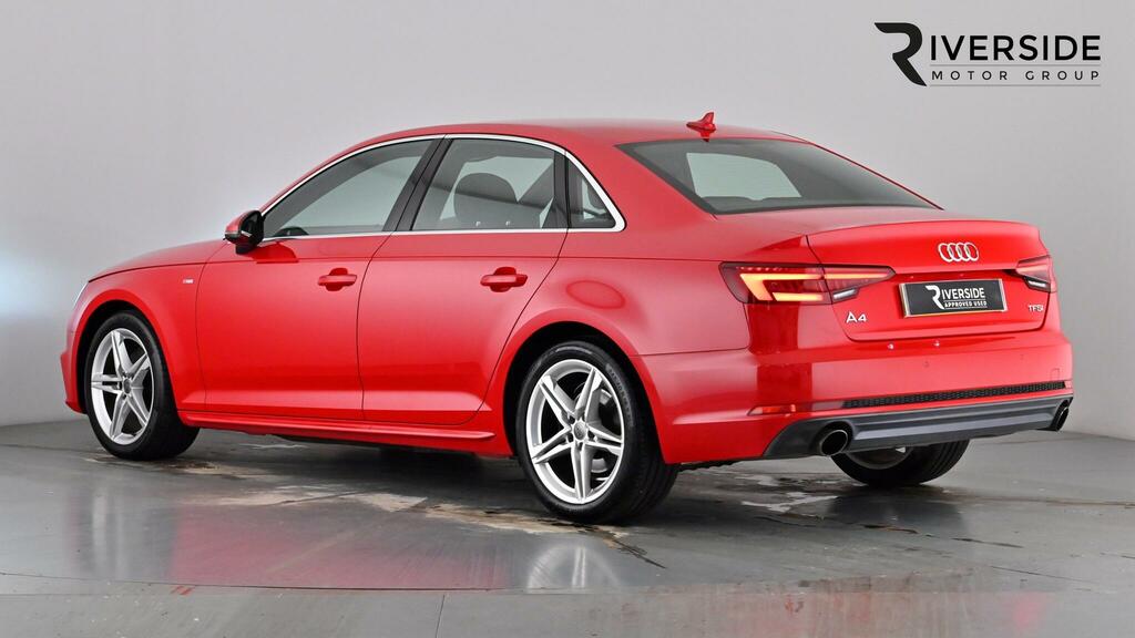 Audi A4 2.0 Tfsi S Line S Tronic Euro 6 Ss Red #2