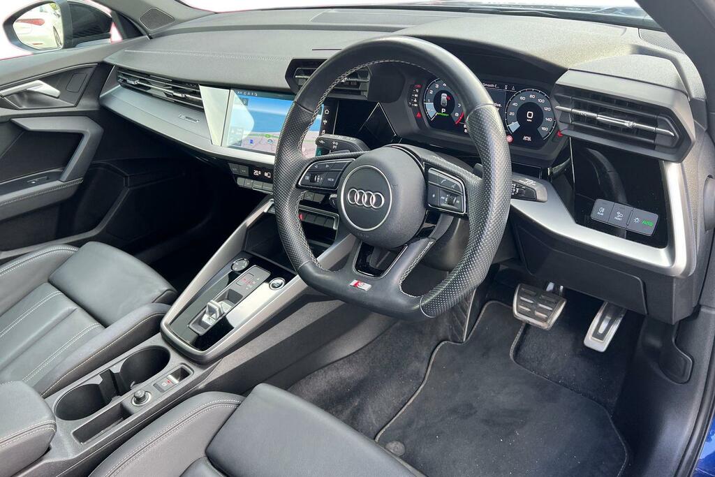 Audi A3 1.5 Tfsi 35 Black Edition Sportback S Tronic Euro SJ73KNL Blue #6