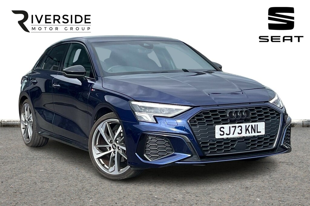 Audi A3 1.5 Tfsi 35 Black Edition Sportback S Tronic Euro Blue