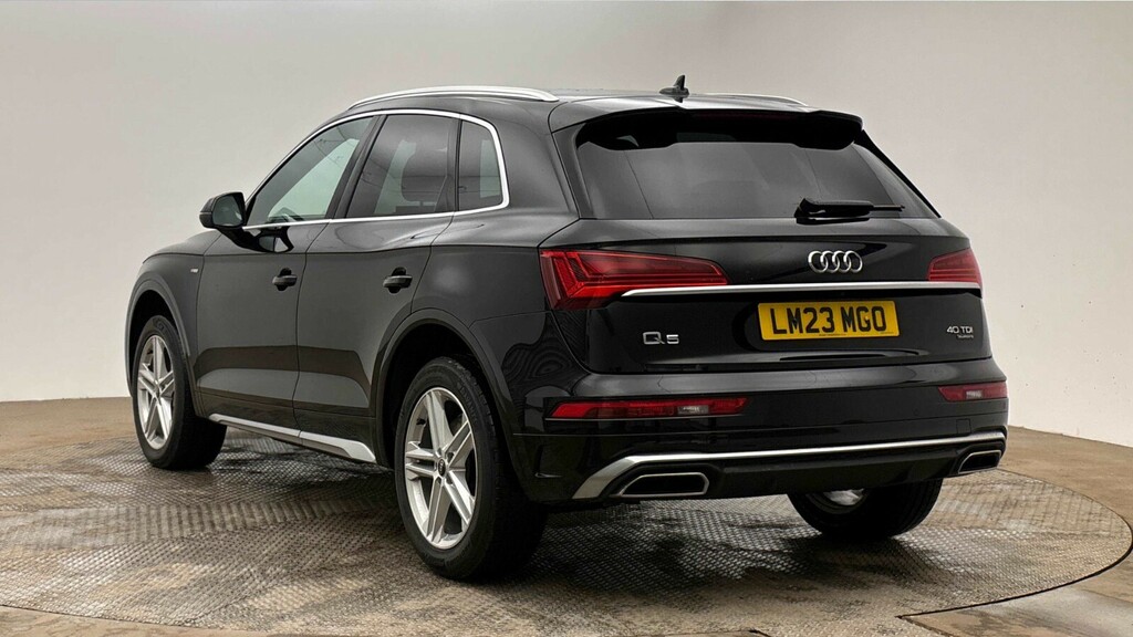 Audi Q5 2.0 Tdi 40 S Line S Tronic Quattro Euro 6 Ss LM23MGO Black #2
