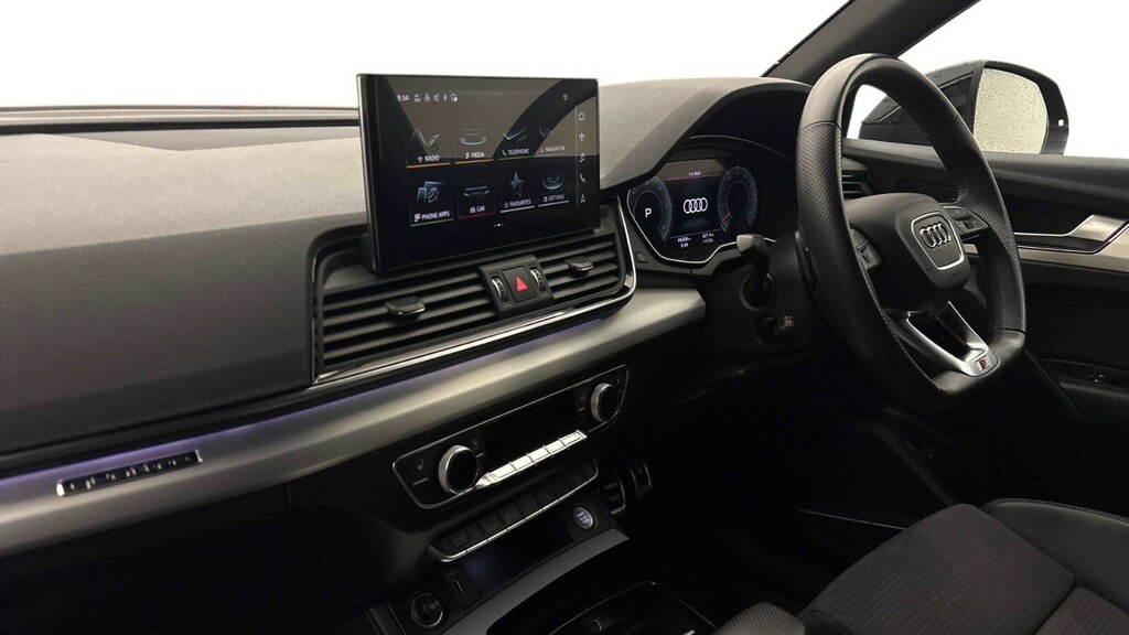 Audi Q5 2.0 Tdi 40 S Line S Tronic Quattro Euro 6 Ss LM23MGO Black #3