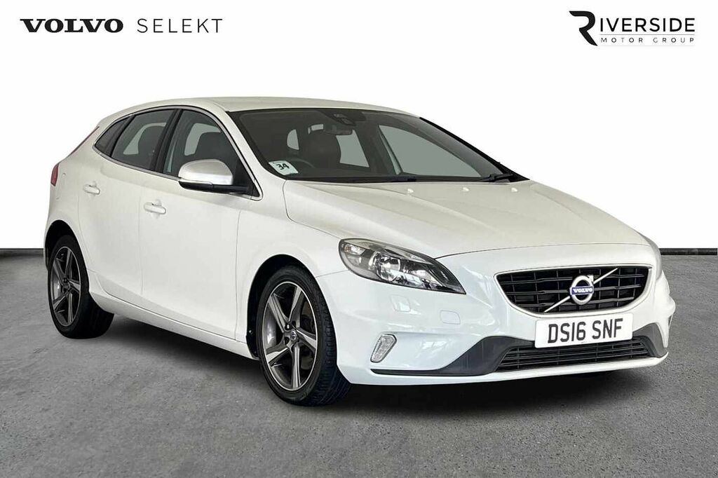 Volvo V40 T2 122 R Design White #2