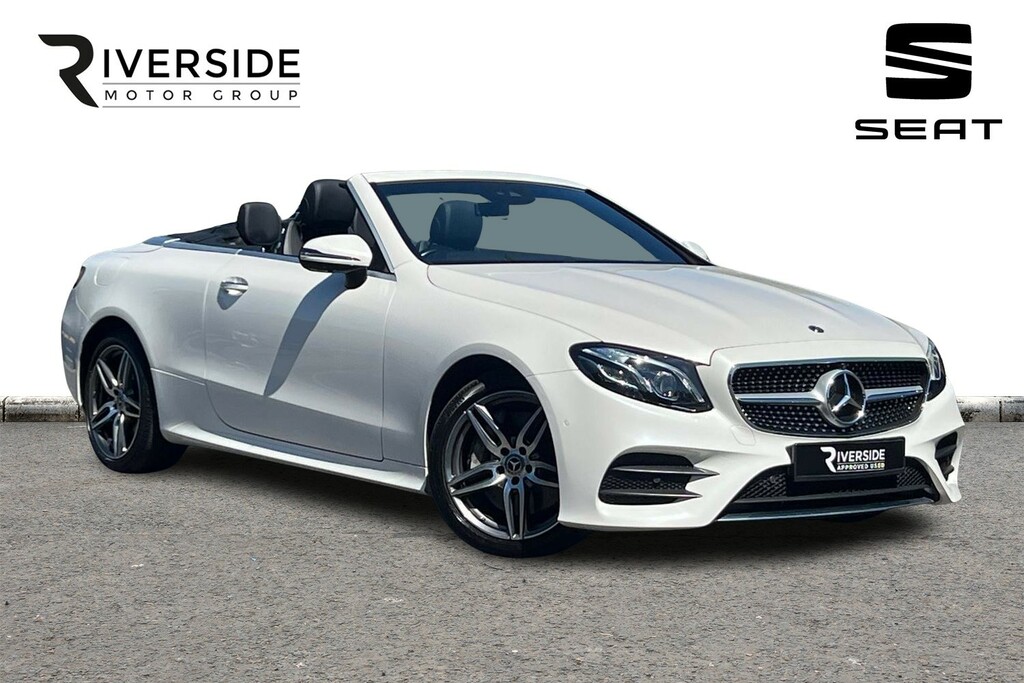 Mercedes-Benz E Class 3.0 E350d V6 Amg Line Premium Plus Cabriolet G-t White