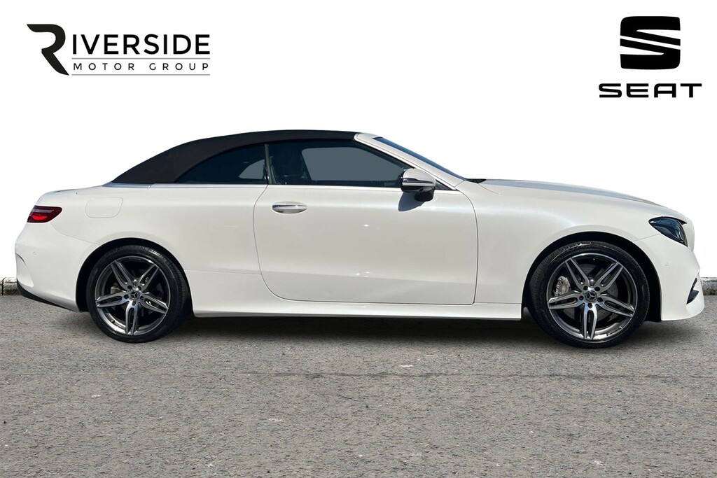 Mercedes-Benz E Class 3.0 E350d V6 Amg Line Premium Plus Cabriolet G-t White #4