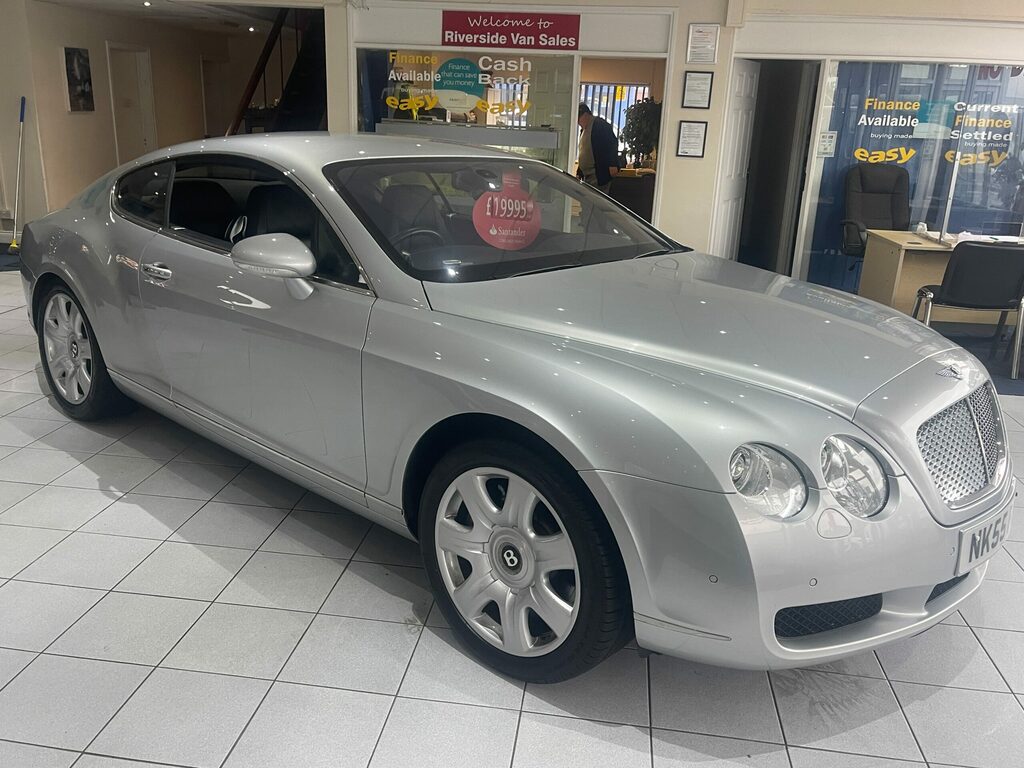 Bentley Continental Gt 6.0 Continental Gt 550 Bhp NK55FFO Silver #4