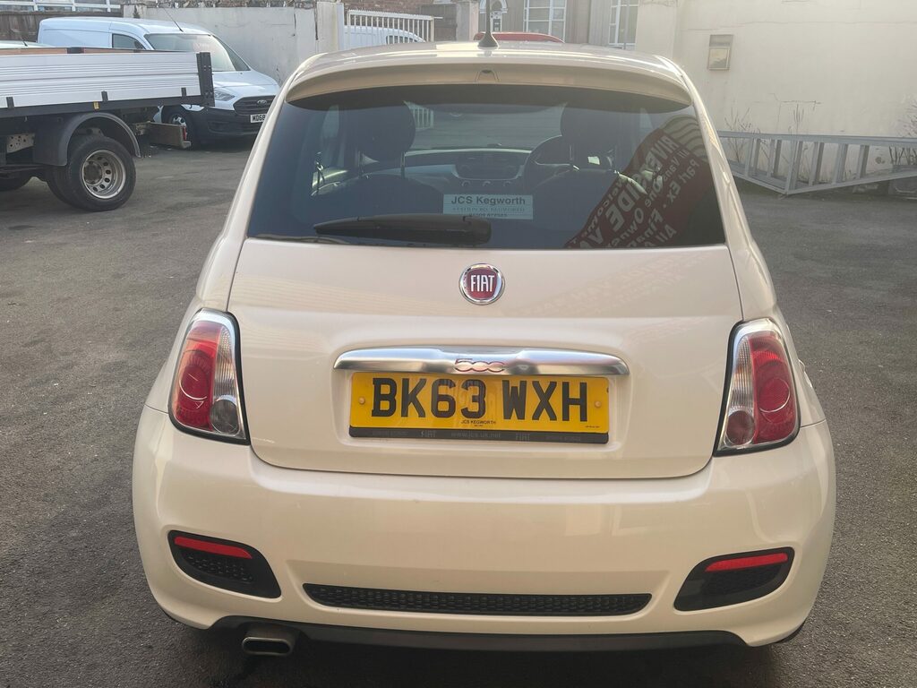 Fiat 500 1.2 500 S 69 Bhp BK63WXH White #5