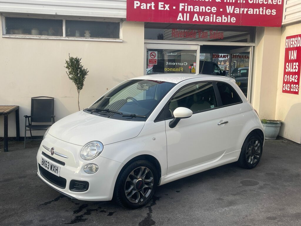 Fiat 500 1.2 500 S 69 Bhp BK63WXH White #2