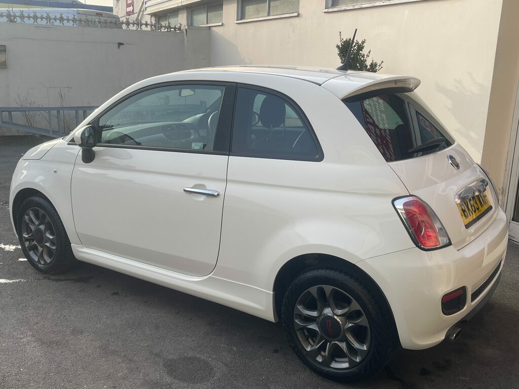 Fiat 500 1.2 500 S 69 Bhp BK63WXH White #3