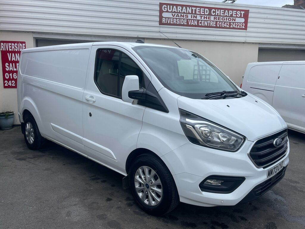 Ford Transit Custom 2.0 Transit Custom 300 Limited Ecoblue 128.2 Bhp MM73CYZ White #6
