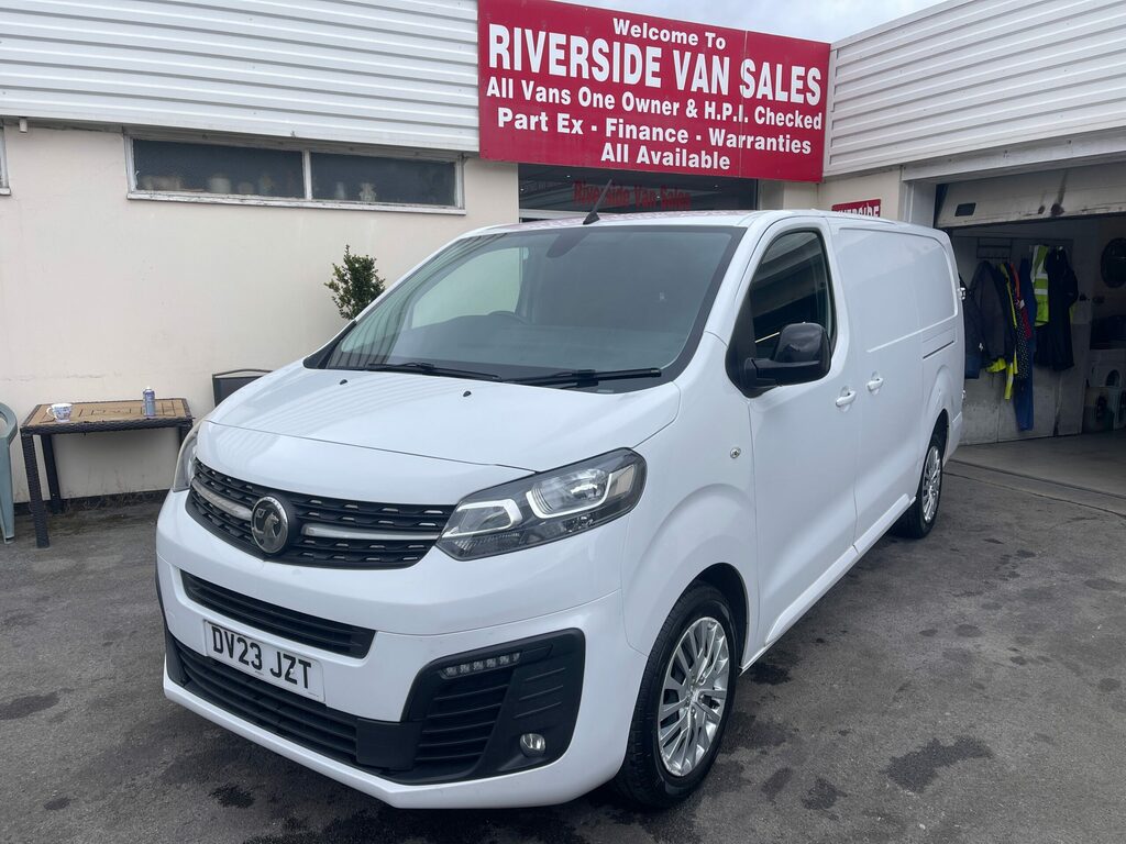 Vauxhall Vivaro 1.5 Vivaro F2900 Professional Ss 100.6 Bhp White