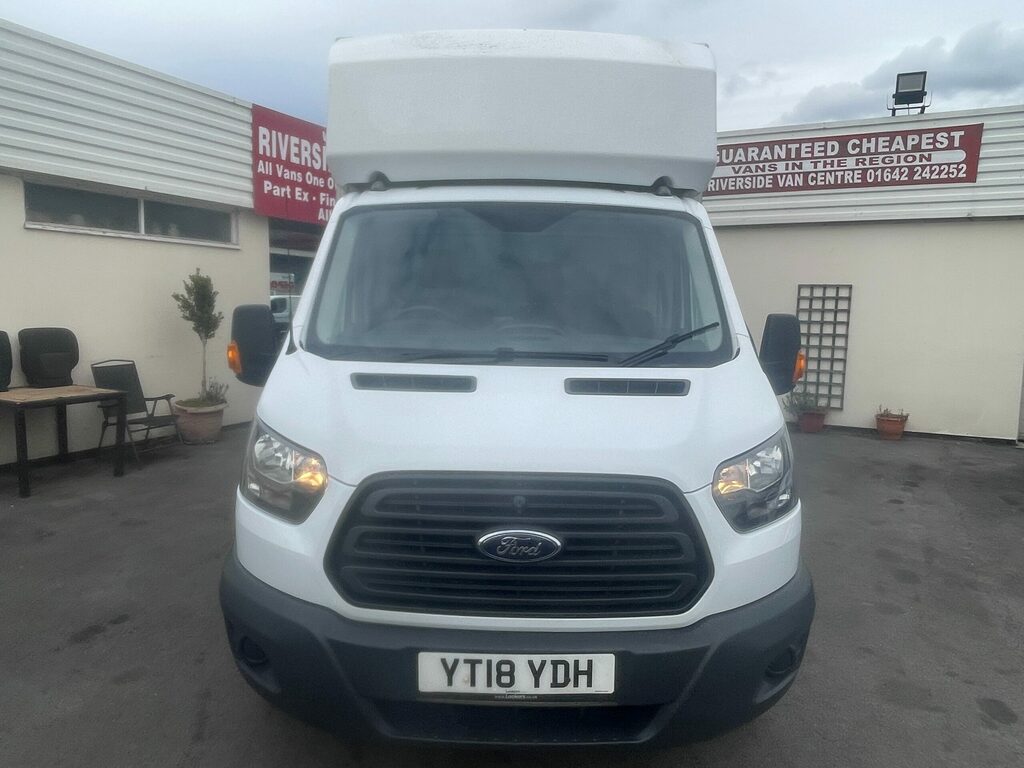 Ford Transit Custom 2.0 Transit 350 128.2 Bhp Luton L4 YT18YDH White #6