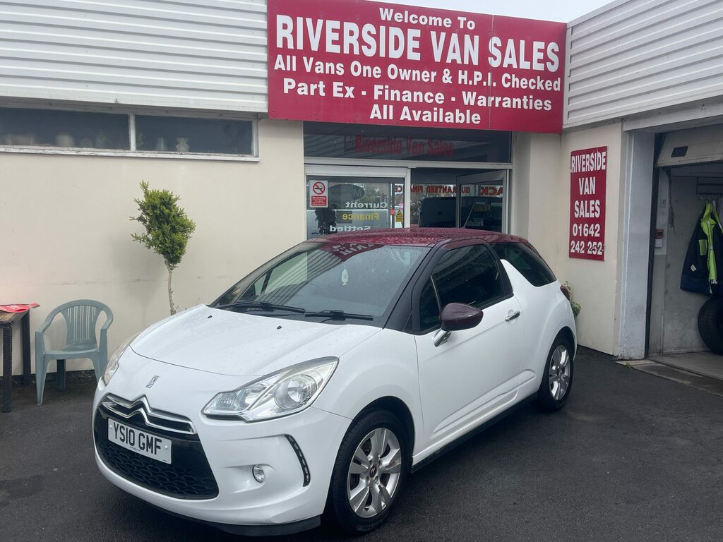 Citroen DS3 1.6 Ds3 D Style 120 Bhp White