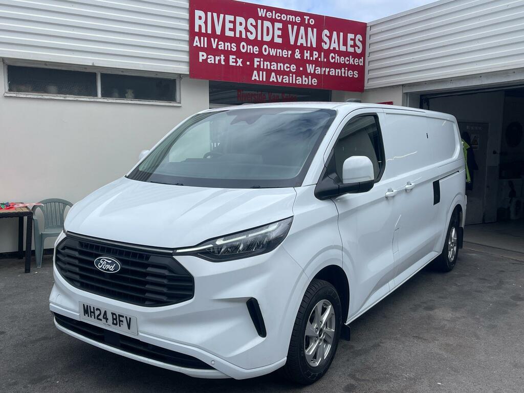Ford Transit Custom Diesel MH24BFV White #2