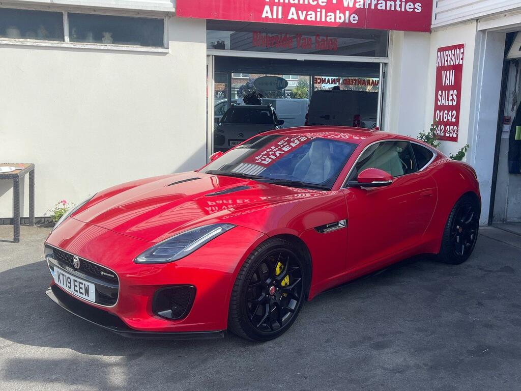 Jaguar F-Type Petrol Red